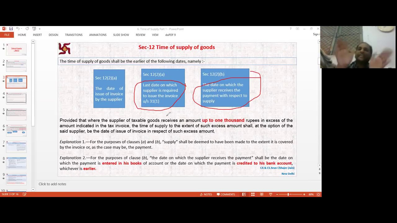 Demo for next new 5th Online GST Certificate Batch (April'18)- recording of Live Online Class