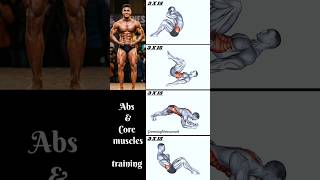 Abs &amp; core muscles training ✅ #shorts #absworkout #corestrength #gymlife #motivation #trending