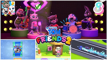 MY TALKING TOM FRIENDS 2 – Gameplay Walkthrough Part 8 (iOS & Android)