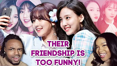 Our BIASES collide lol jihyo being so done with na...