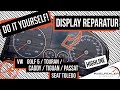 Displaytausch Reparatur VW Golf 5 Highline / Passat / Tiguan / Touran / Caddy &amp; Seat Toledo