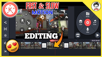 🔥Kinemaster Video Editing 🐇Fast & 🐢Slow Motion Editing Tamil | Kinemaster Editing |Ak tech தமிழ்