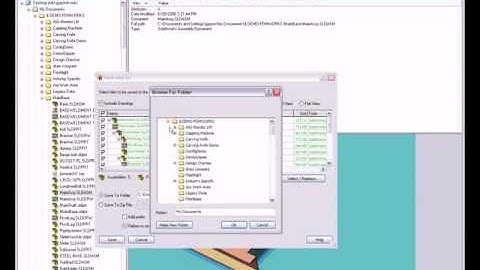 Demo of SolidWorks 2007 Explorer Pack N Go functionality