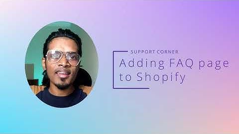 Adding Link to your FAQ Page to your menu in Shopify || SUPPORT CORNER ||