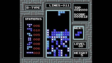 NES: Tetris Walkthrough. [HD]