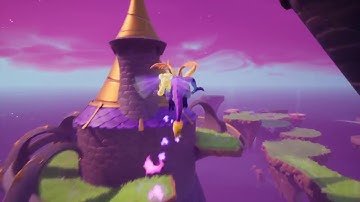 Spyro Reignited- Hidden Stump in Lofty Castle [Skill Point]