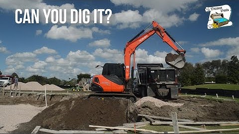 Lazy River Pool - Initial Excavation