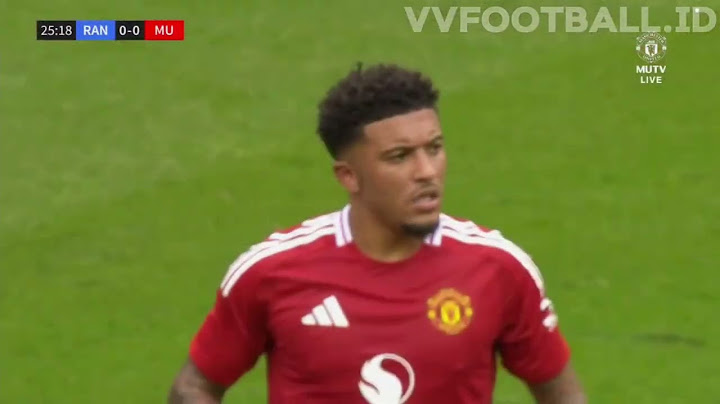 JADON SANCHO VS RANGERS EVERYTOUCH AND HIGHLIGHTS
