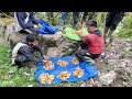 ढकायो काट्न जादाको रमाइलो पल , च्याउ, ढकायो, टुसा, सत्तुवा सबै पाइयो । Jungle Safari 2083 ||