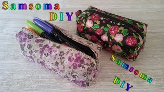 صنع مقلمة بطريقة سهلة من سلسلة العودة للمدرسة✂️🖍📙📏🎒  diy back to school