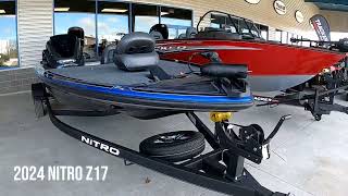 2024 Nitro Z17 Walkthrough! Best Value In A Fiberglass Bass Boat!!!