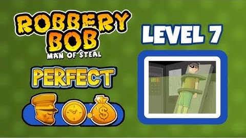 Robbery Bob - Chapter 3 Secret Labs / Level 7 (Perfect 100%)