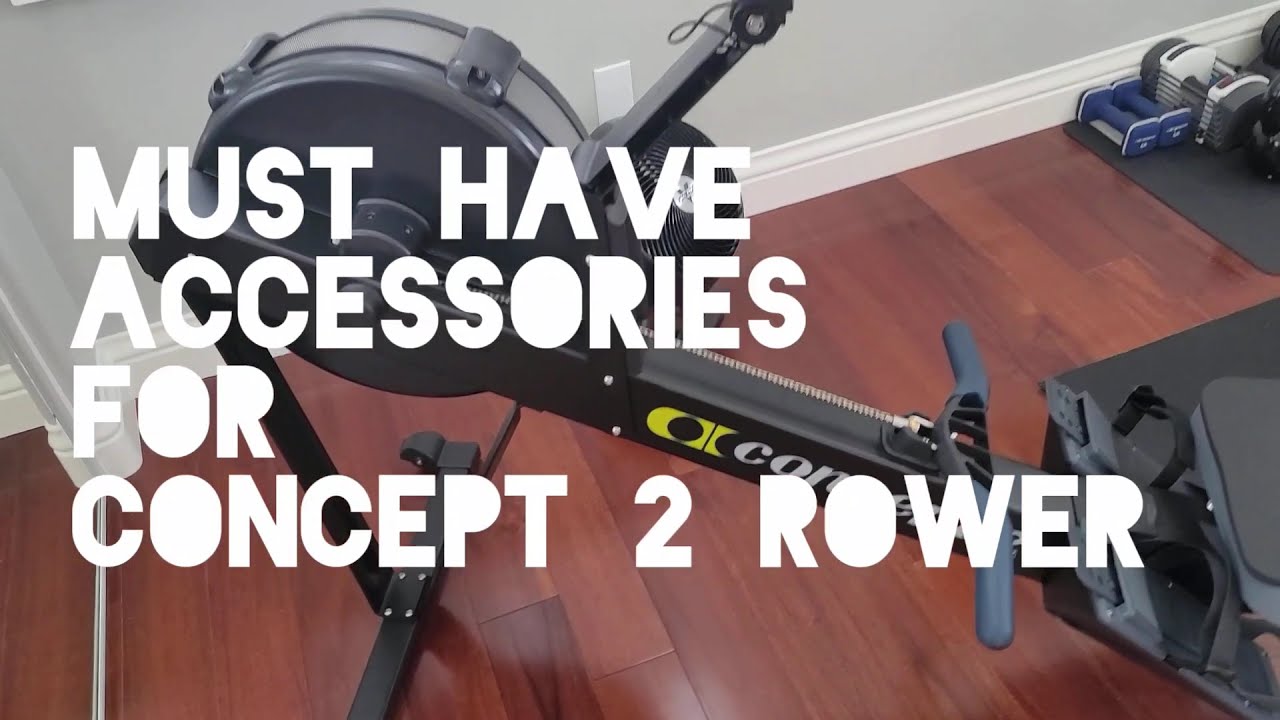 Must have ACCESSORIES Concept Rower BUTT CUSHION Rowing GLOVES - YouTube