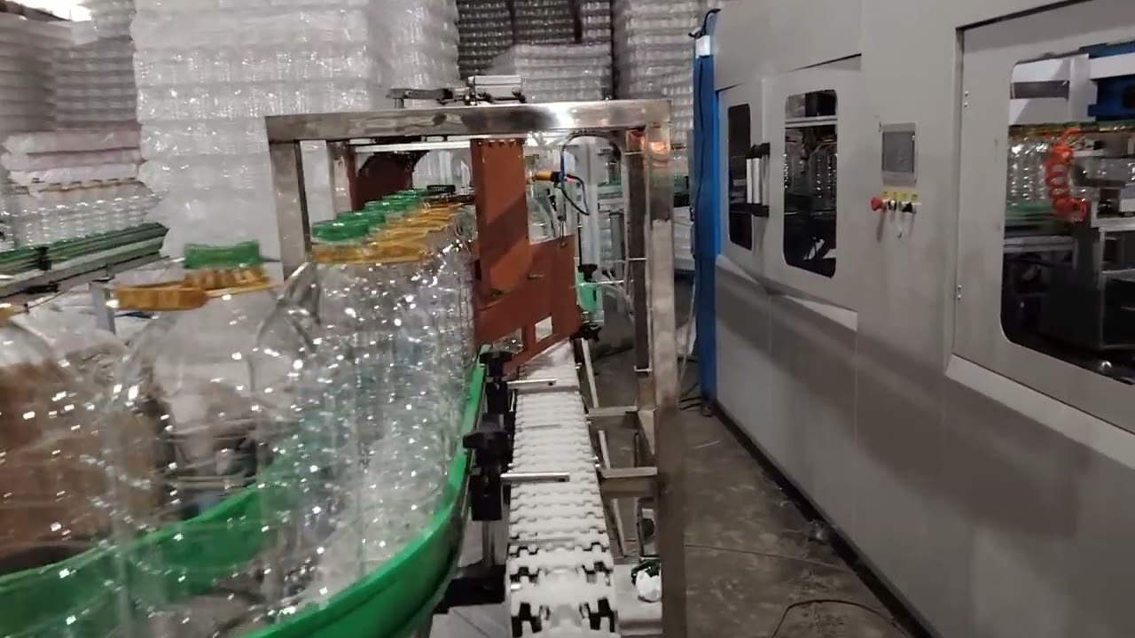 automatic bottles bagging machine