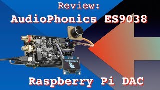 AudioPhonics I-Sabre ES9038Q2M Raspberry Pi DAC