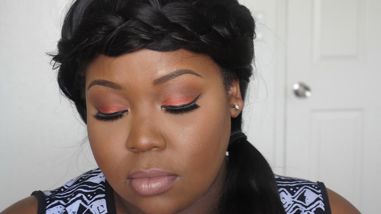 Copper Eyes + Neutral Lips/ Fall Makeup Tutorial YouTube