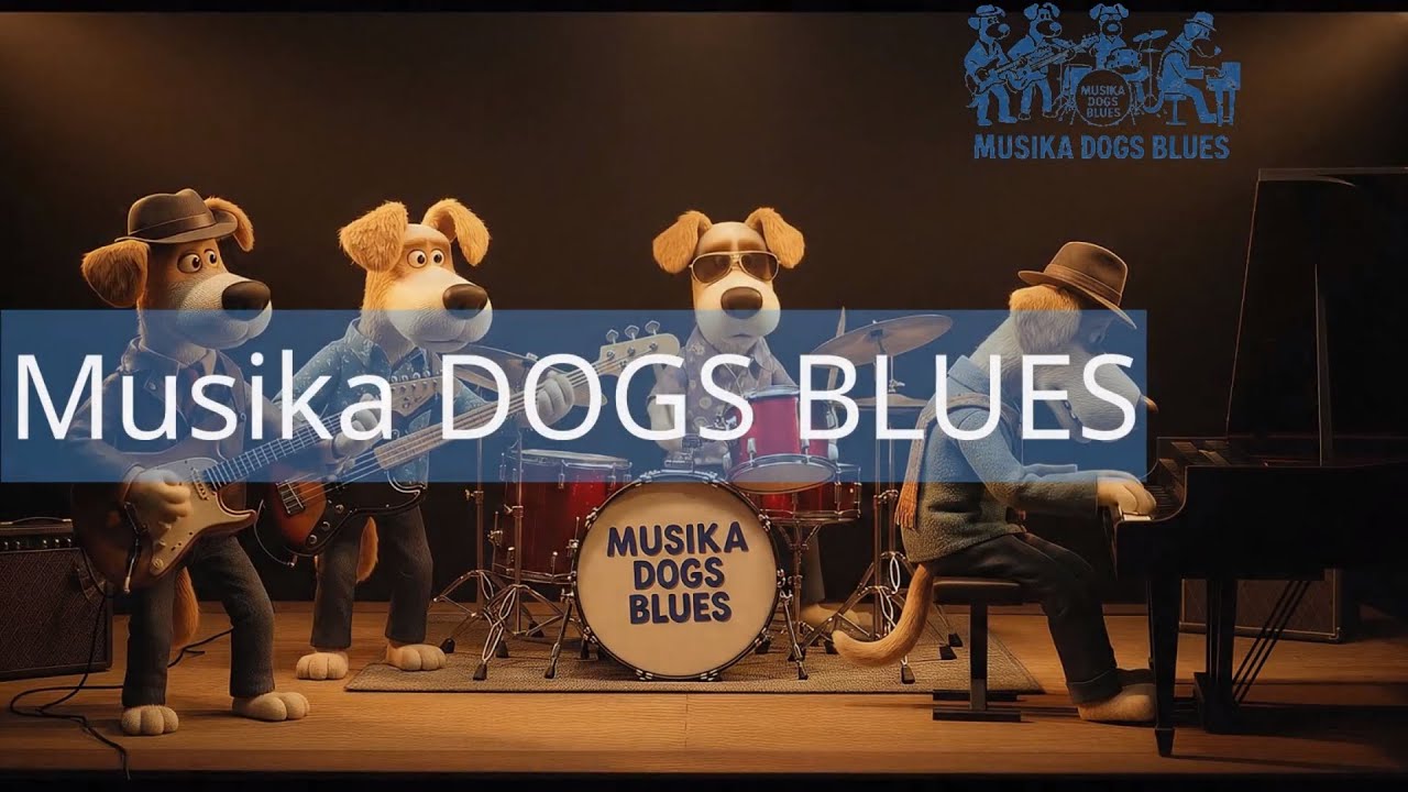 These Dogs Play the Smoothest Blues You’ve Ever Heard! 🐶🎸
