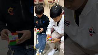 แข่งรูบิคกับที่ 1 ของโลก!🔥🤩 #viral #shorts #rubikscube