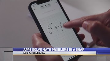 Apps solve math problems in a snap