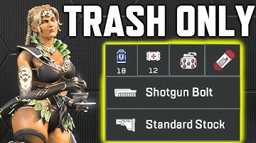 the hardest whitest trashiest challenge in apex legends