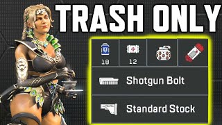 the hardest whitest trashiest challenge in apex legends