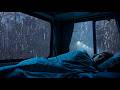 Listening to Rain and Distant Thunder in a Cozy Car 🌧 Calm Your Mind & Heal Body and Spirit