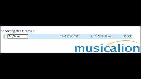 HowTo make musicxml to xml