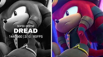 Knuckles The Dread (Sonic Prime Season 3) || Clips For Edits || [4K/60FPS]