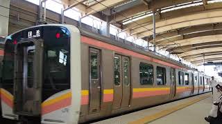 E129系回送列車信越本線(新潟発車) Series E129 Deadhead Train Departing from Niigata, Shinetsu line