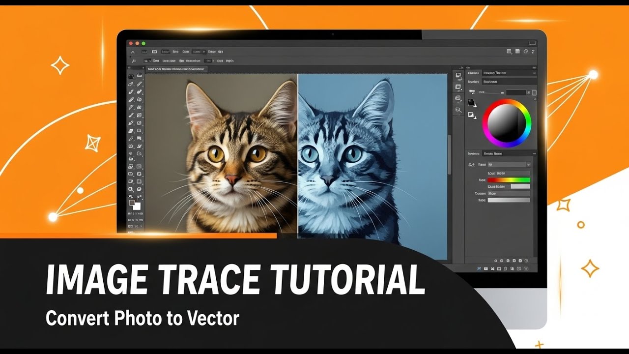How to Use Image Trace in Illustrator | Convert Any Photo into Vector ...