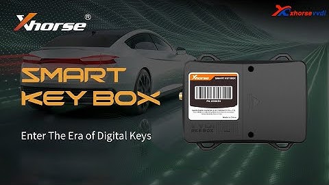 Xhorse Smart Key Box Work -help you achieve a non-remote driving experience.