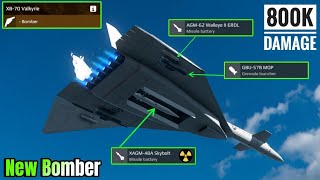 Download Lagu XB-70 Valkyrie - New Hypersonic Bomber 🔥 Total Damage Test Review - Modern Warships  MP3