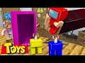 Minecraft TOYS: AMONG US SECRET IMPOSTER !! (Glitch) Little Kelly #2