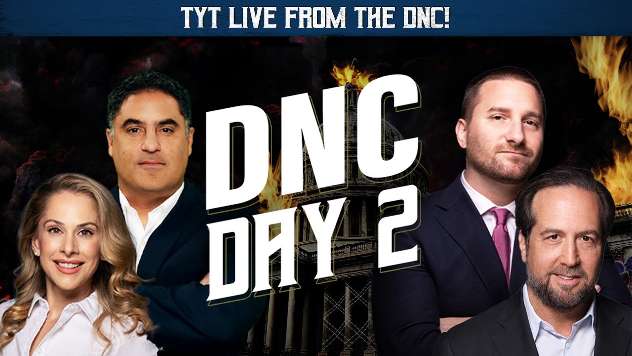 DNC day 2 2024 - Join The Young Turks for live, marathon coverage of the second night of the Democratic National Convention 