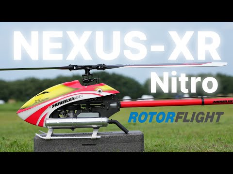XLPower NIMBUS550Nitro, a 50-engine helicopter equipped with NEXUS