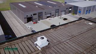 Ruim 6600 m2 oppervlakte dak bekleed met Profigum bitumen van Zinkunie