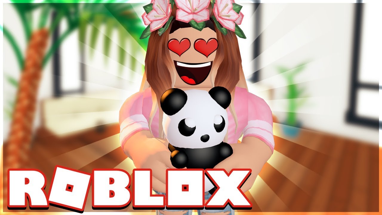 Morduna får en PANDA! 🐼❤️ | Dansk Roblox: Adopt me med Beduna