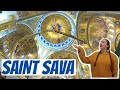 Temple of Saint Sava Belgrade Serbia + Going into The Crypt! 🇷🇸