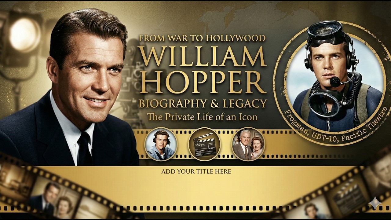 William Hopper: The Actor Who Served in War Before Hollywood Fame - YouTube