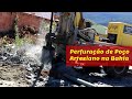 Perfuração de Poço Artesiano no Sertão da Bahia | Vazão de 7200 litros por hora