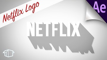 Make Netflix Logo Animation - Adobe After Effects CS6 & Up (No Plugins)