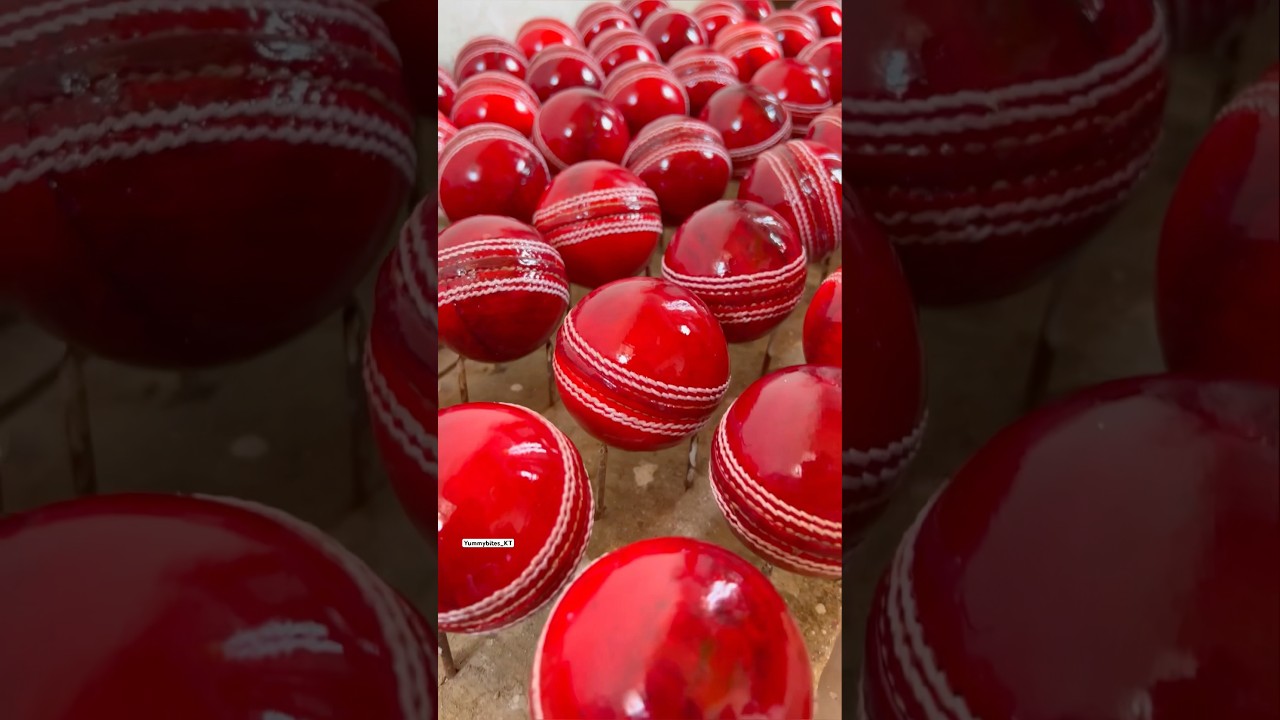 Making of Cricket Leather Ball 🎉🎉 #creatingforindia #shorts #cricketnews