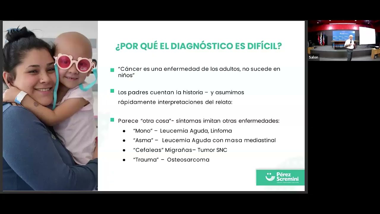 Jornada de actualización : “Generalidades y signos de alerta de cáncer en niños y adolescentes”