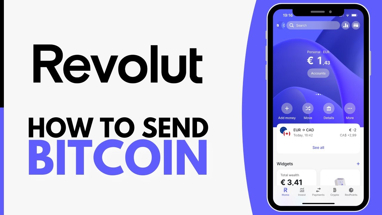 How To Send Bitcoin On Revolut - Step by Step
