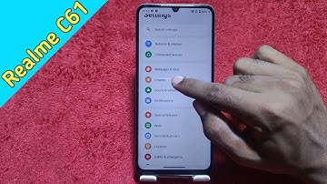 Font style in Realme C61 , how to change font style in Realme C61 , Realme C61 font style setting