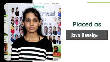 Ankita Navale | Java Developer | Student Testimonial video | online video| iTpreneur