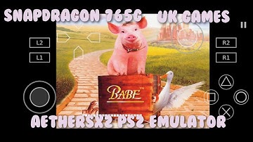 Babe | Aethersx2 PS2 Emulator | Android Snapdragon 765G | Gameplay | (Uk Games)