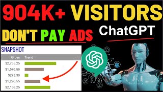 Stop Paying For ADS Make $1000 On Clickbank With ChatGpt And 3 Secret Free Traffic Sources: 2023