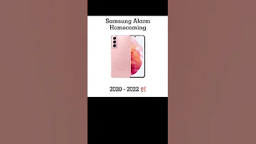 Samsung Alarm Homecoming 