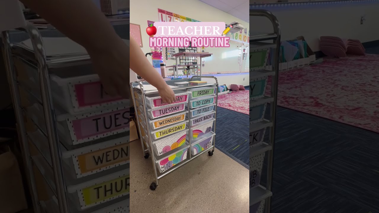 Teacher Morning Routine